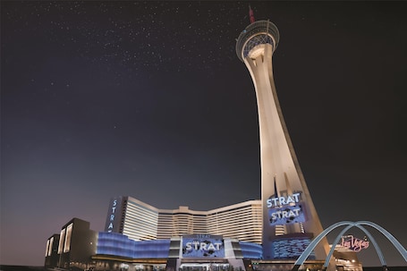 Exterior. The STRAT Hotel, Casino & Tower