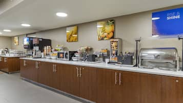 Free daily full breakfast