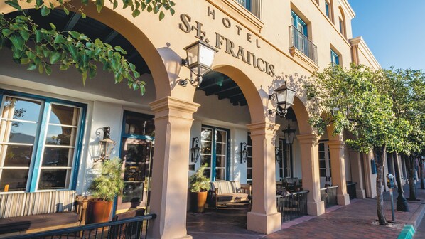 Façade de l’hébergement