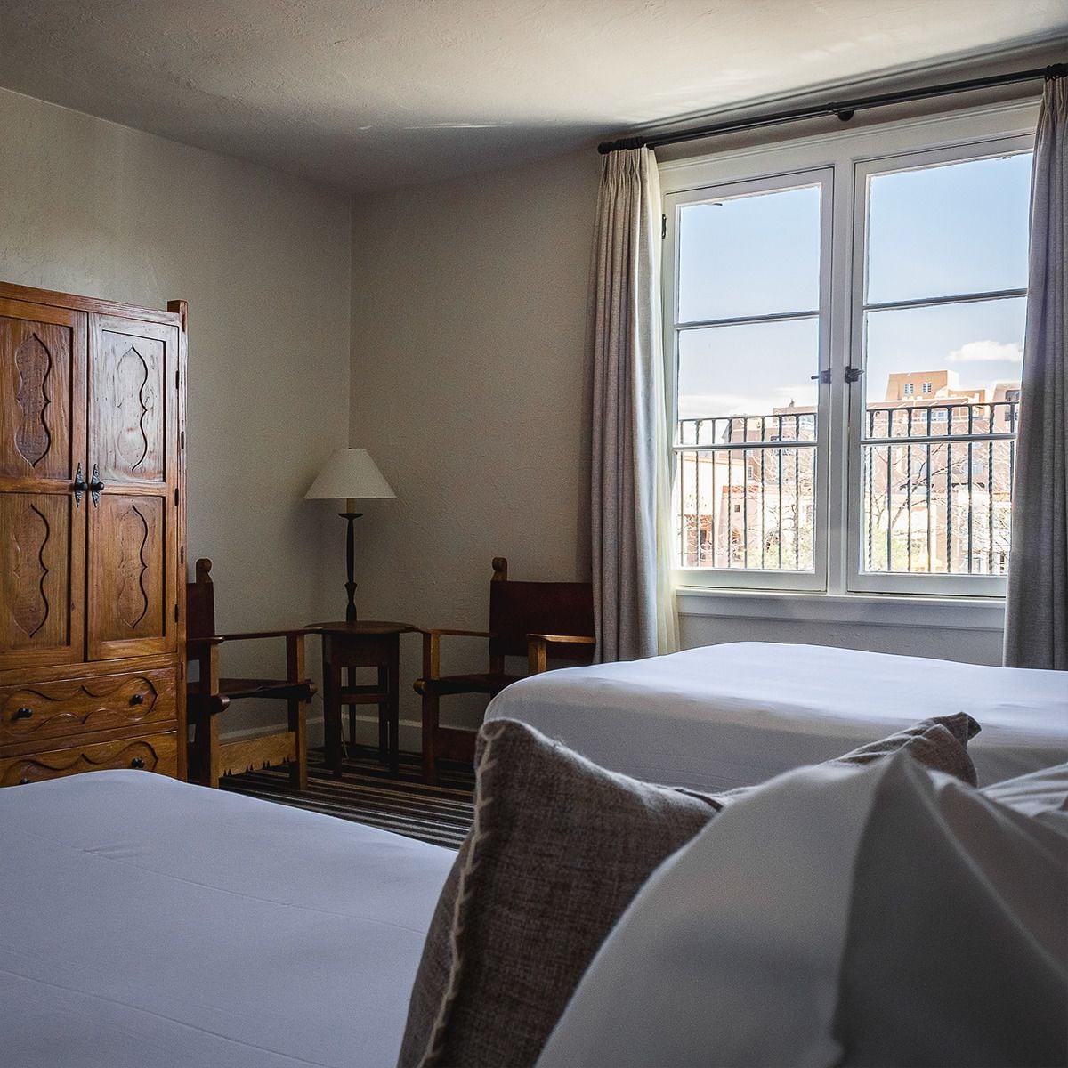 deluxe room, 2 double beds (deluxe 2 doubles) | frette italian sheets, premium bedding, pillow-top beds, in-room safe