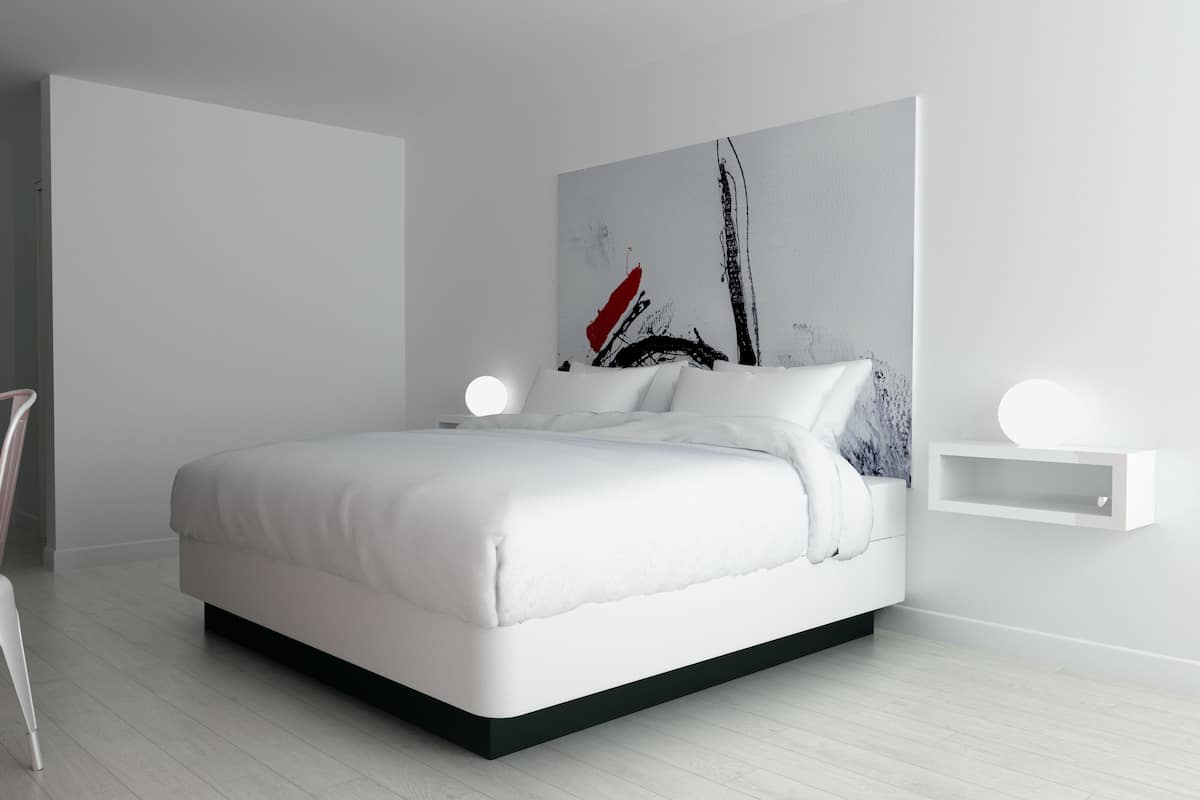 Biancheria da letto di alta qualità, una cassaforte in camera