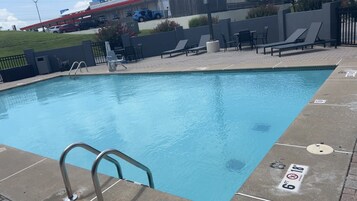 Seasonal outdoor pool