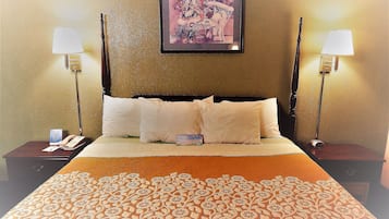 In-room safe, desk, laptop workspace, iron/ironing board