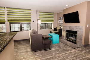 Suite, 2 Bedrooms, Non Smoking | Living area | 40-inch flat-screen TV with cable channels, TV