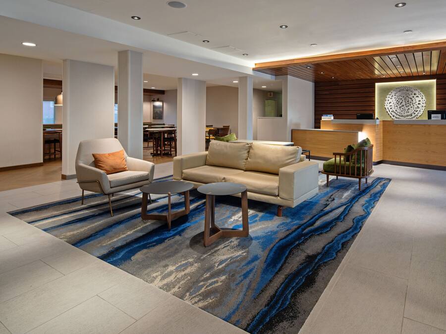 Zona de estar del vestíbulo