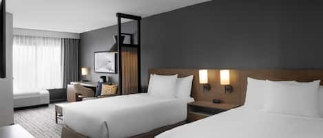 Premium bedding, in-room safe, desk, laptop workspace