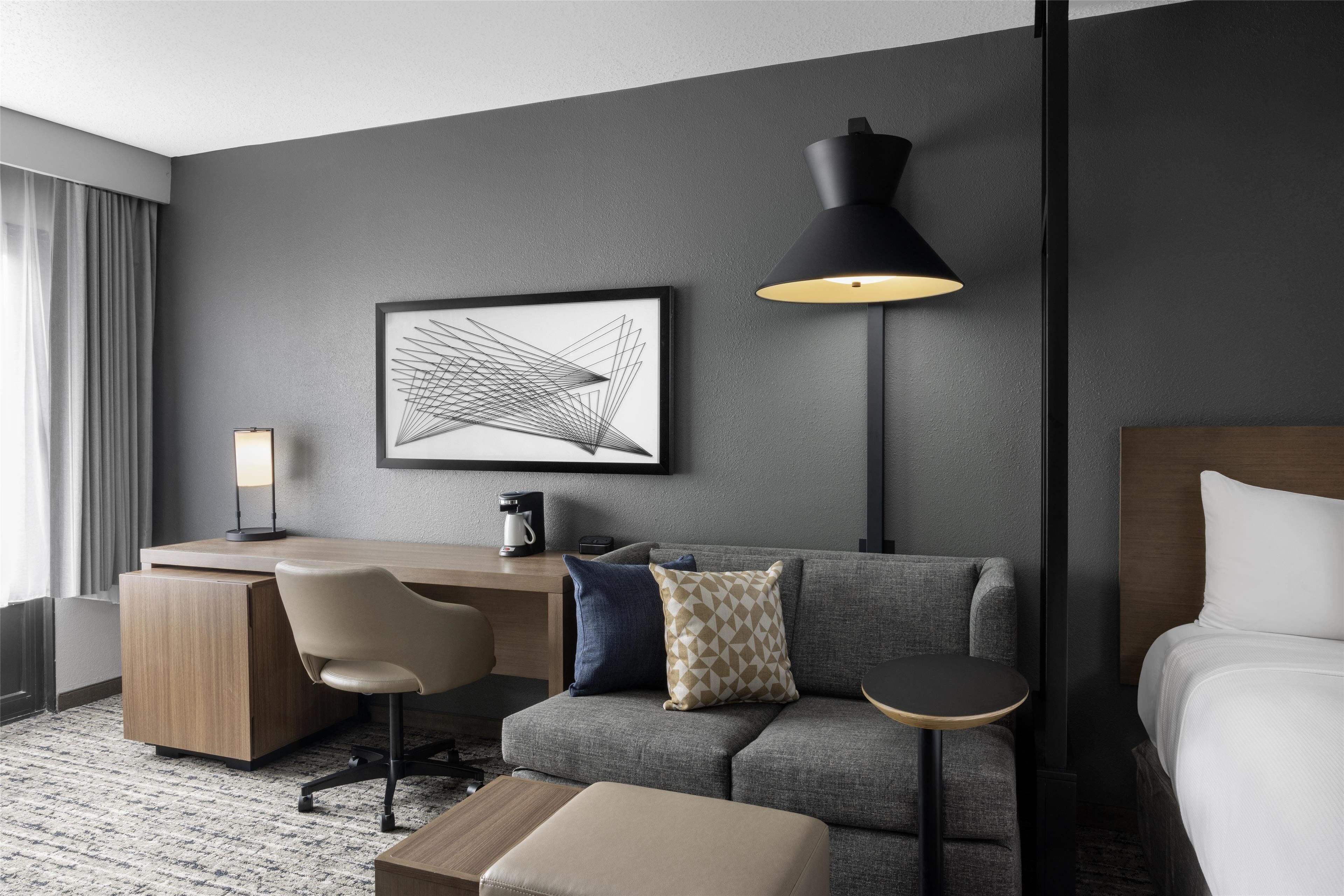 1 bedroom, premium bedding, in-room safe, desk