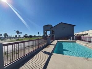 Seasonal outdoor pool