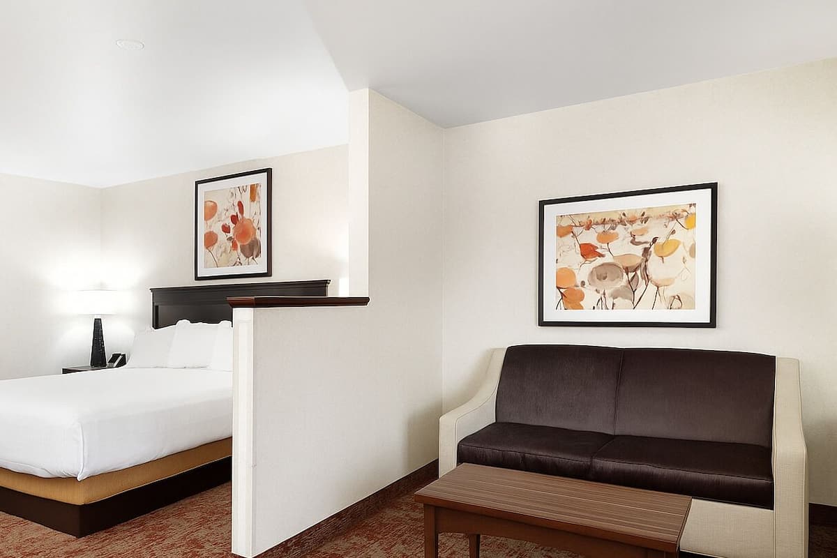 Standard King with Sofa bed, Non Smoking | Premium bedding, in-room safe, desk, laptop workspace