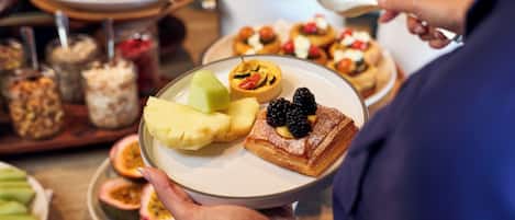 Frokostbuffé er inkludert hver dag