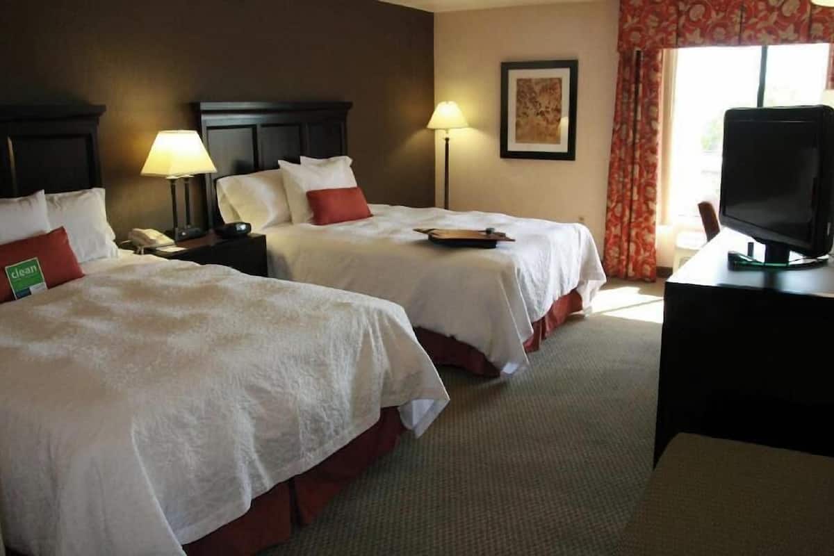 Desk, blackout curtains, iron/ironing board, free WiFi