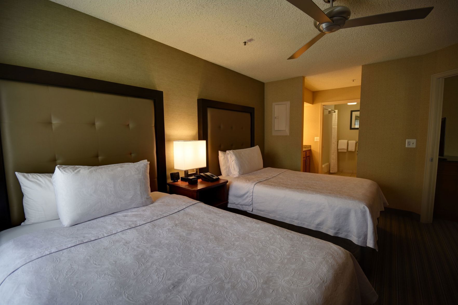 1 bedroom, desk, iron/ironing board, free wired internet