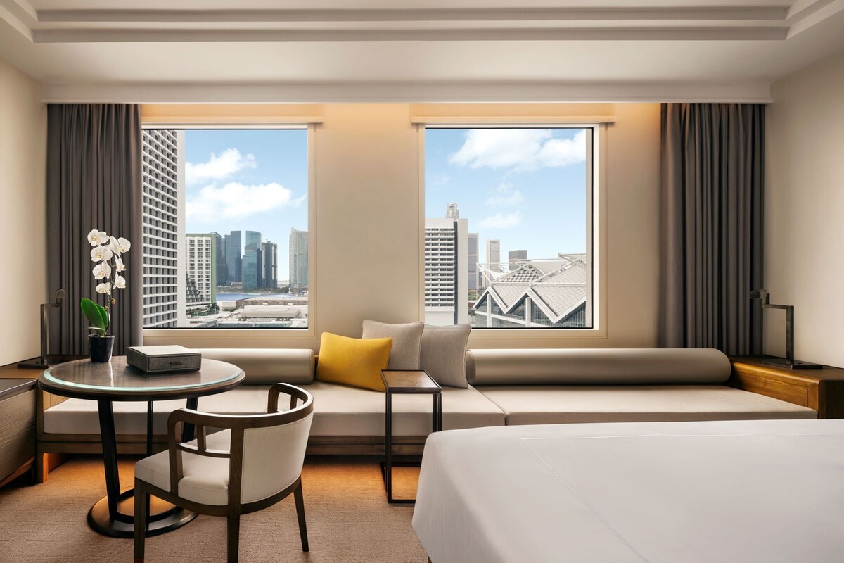 Literie de qualité supérieure, couette en duvet d'oie, minibar