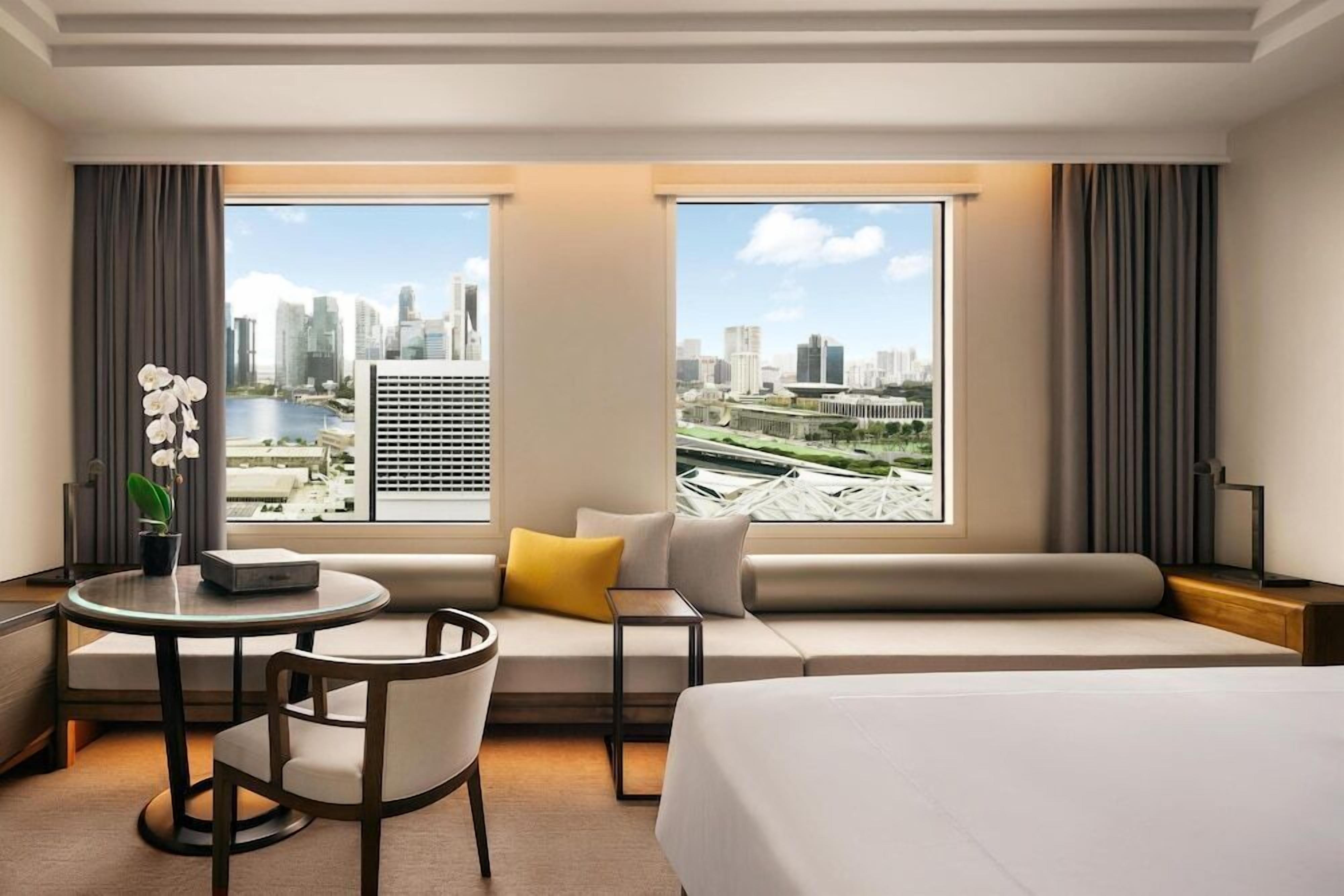 Premium bedding, down duvets, minibar, in-room safe