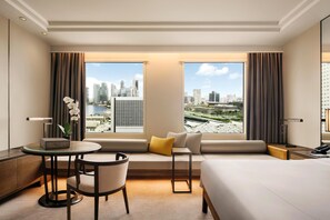 Premium-Zimmer, 1 King-Bett | Wohnbereich