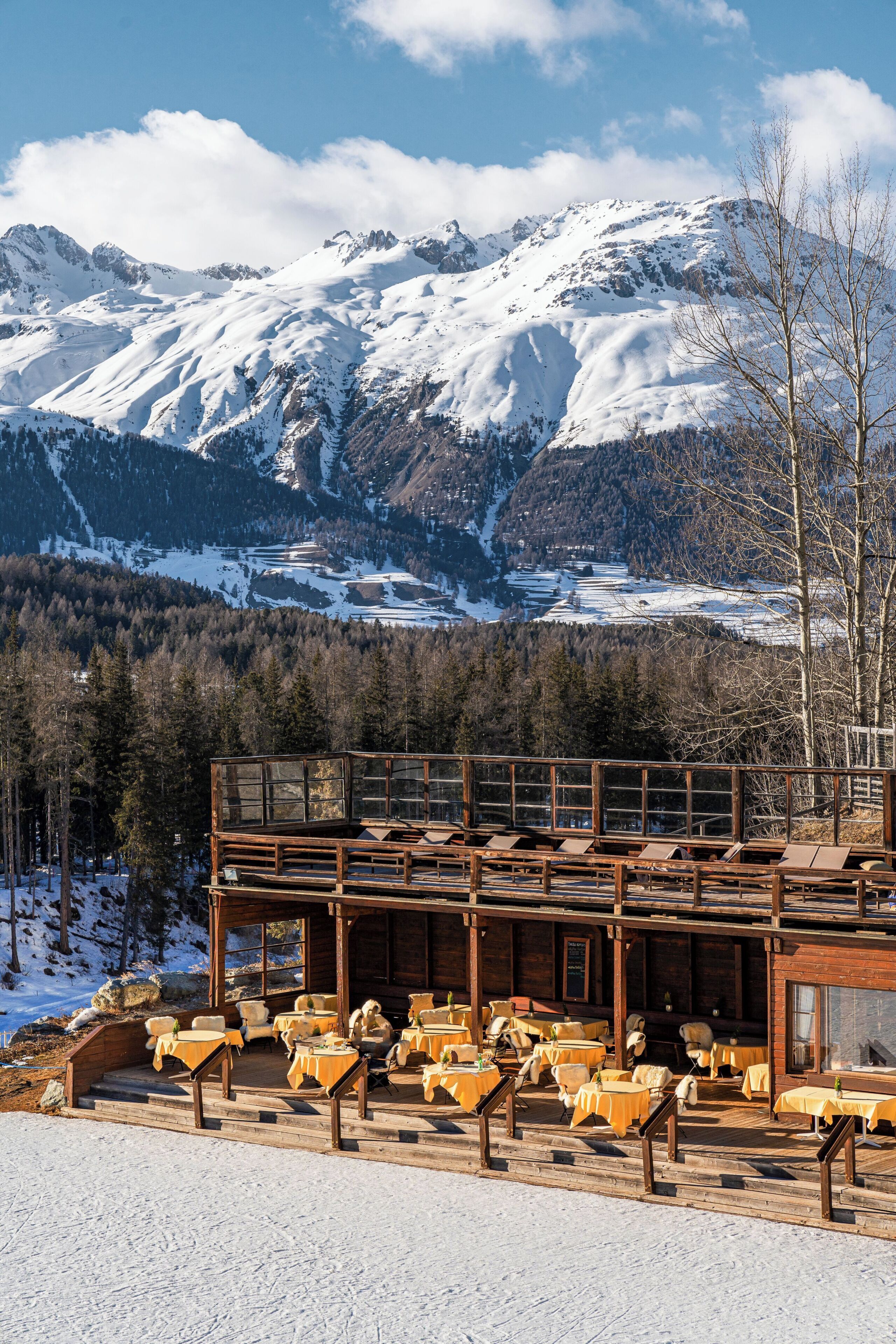 Frühstück und Abendessen, internationale Küche