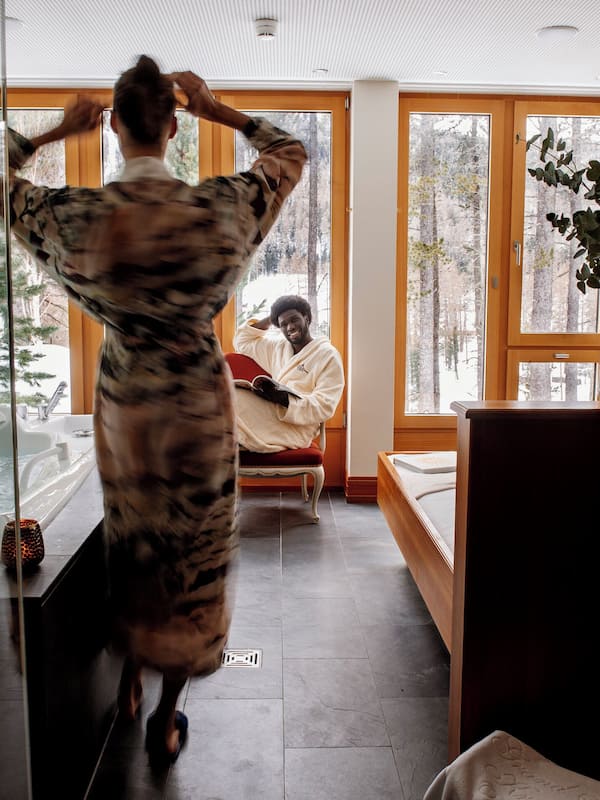 Couples treatment rooms, sauna, hot tub, steam room, Turkish bath