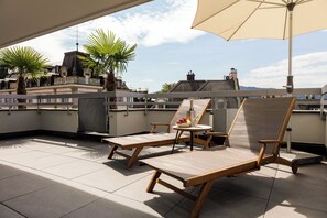 City Penthouse, City View | Premium bedding, down comforters, in-room safe, desk
