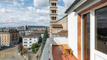 Family Suite, City View | Premium bedding, down comforters, in-room safe, desk