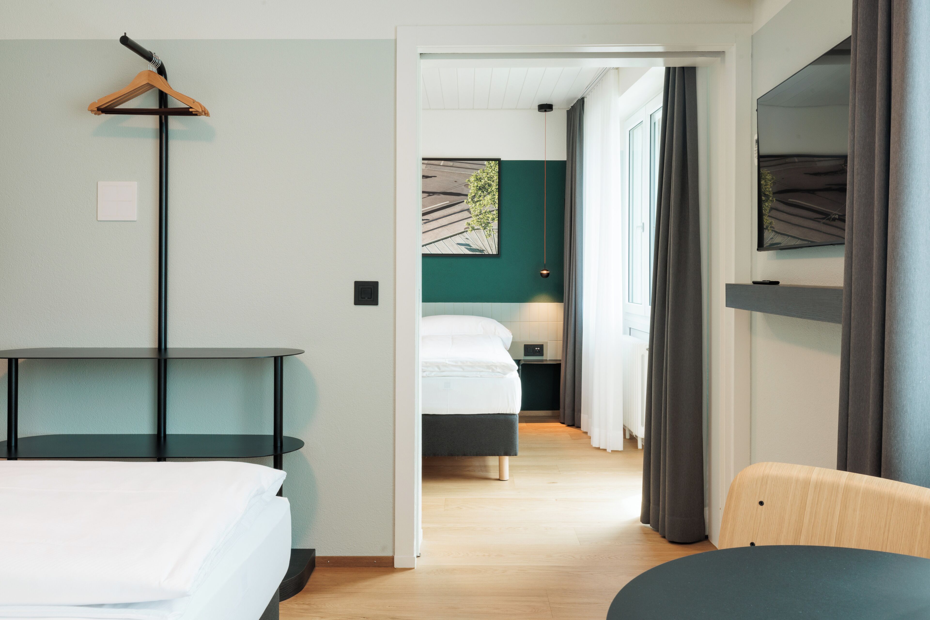 Family Quadruple Room | Premium bedding, down comforters, in-room safe, desk