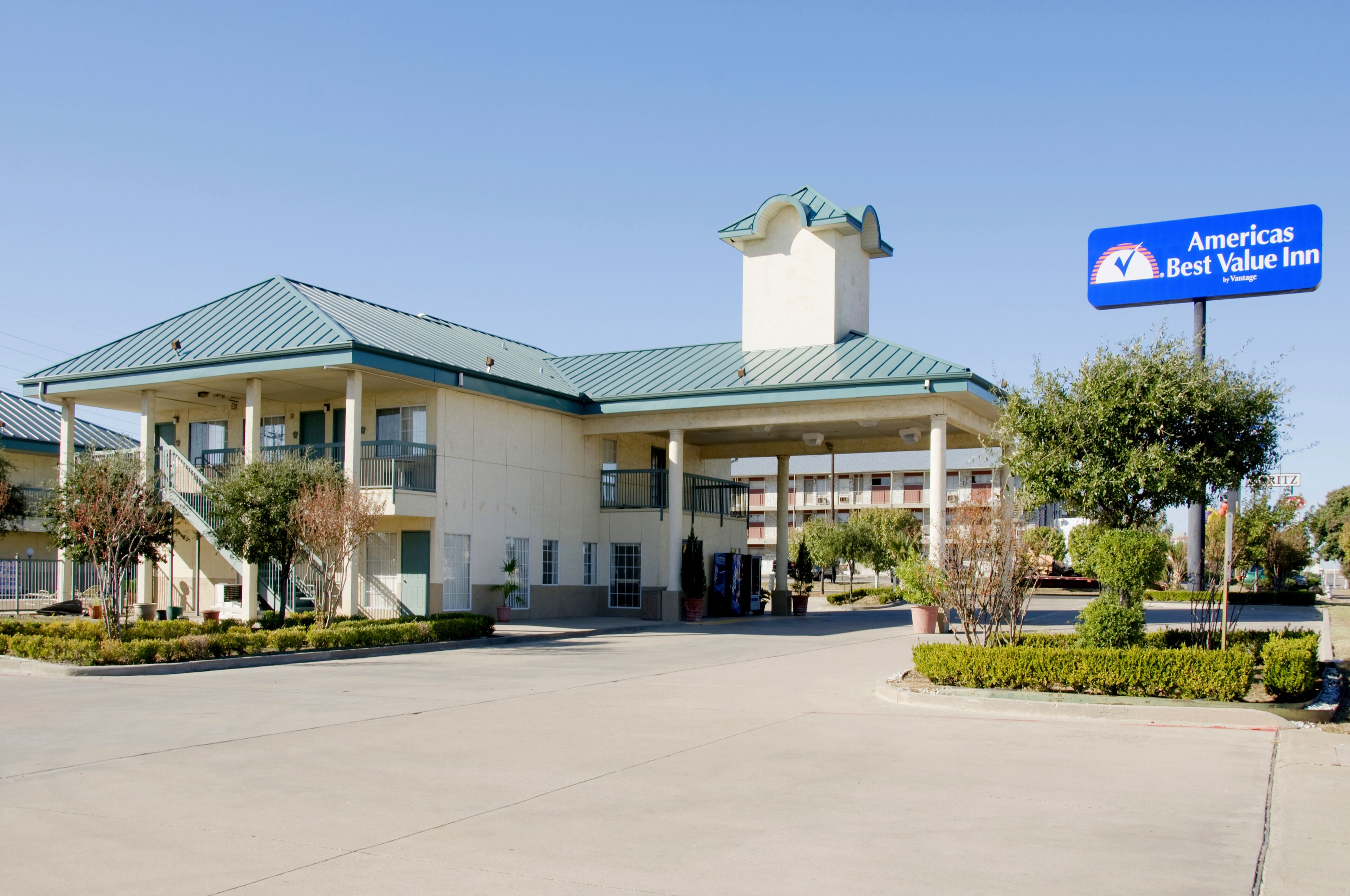 Voorkant van accommodatie