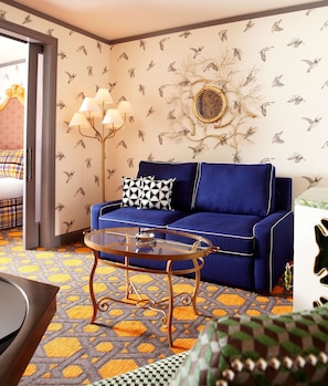 Suite, 1 Schlafzimmer | Bettwäsche aus ägyptischer Baumwolle, hochwertige Bettwaren