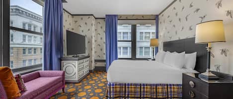 1 bedroom, Egyptian cotton sheets, premium bedding, pillowtop beds