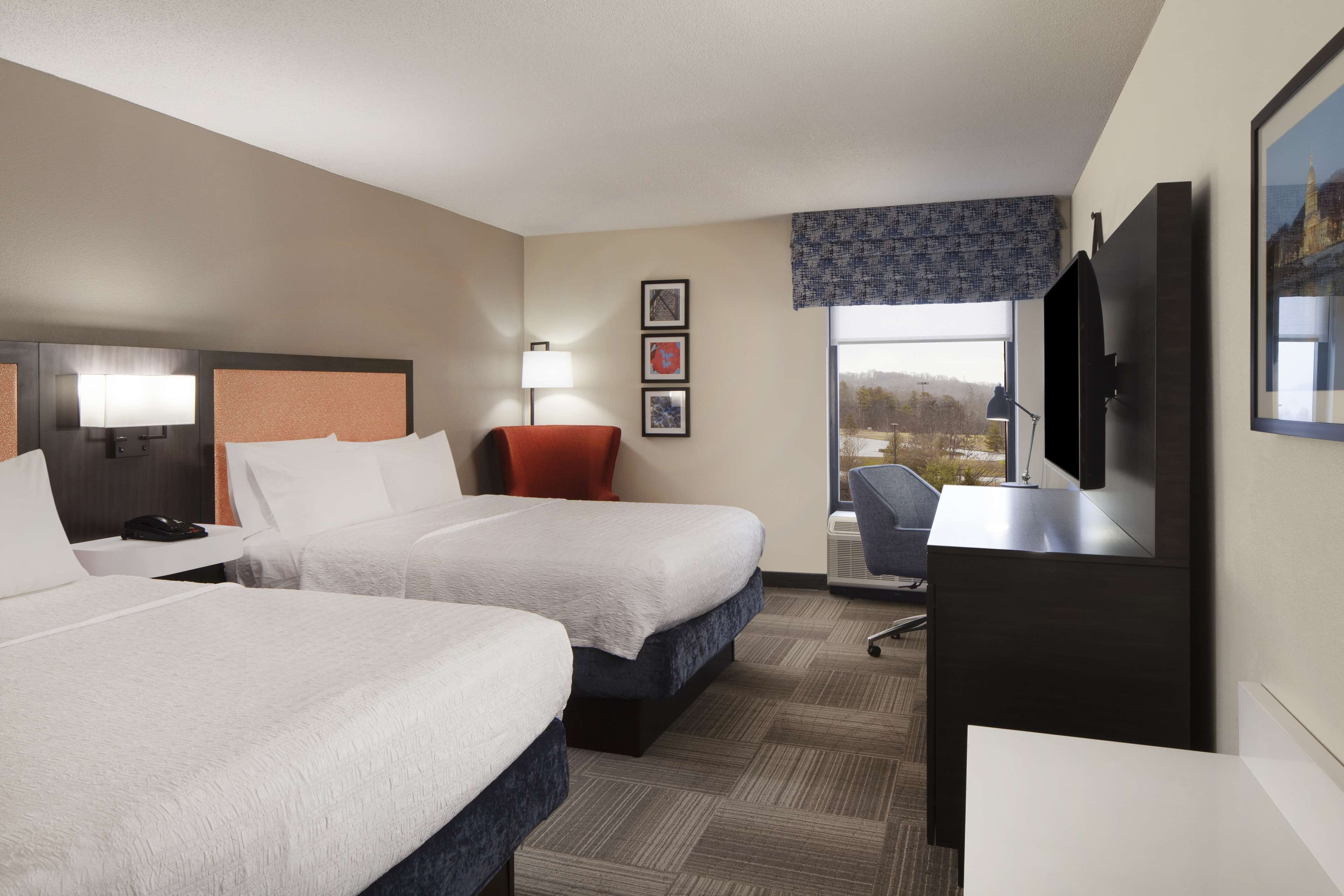 room, 2 queen beds, non smoking | in-room safe, iron/ironing board, free cots/infant beds, free wifi