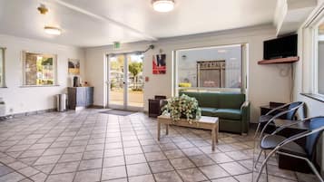 Zona de estar del vestíbulo