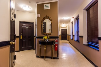 Hallway at Americana Inn