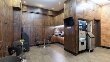 Sala de estar en el lobby