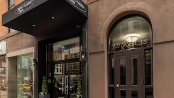 Voorkant van accommodatie