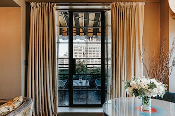 Terrace/patio at Soho Grand Hotel