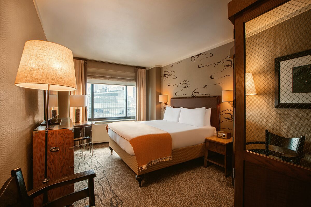 Egyptian cotton sheets, premium bedding, minibar, in-room safe