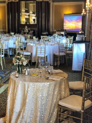 Indoor wedding