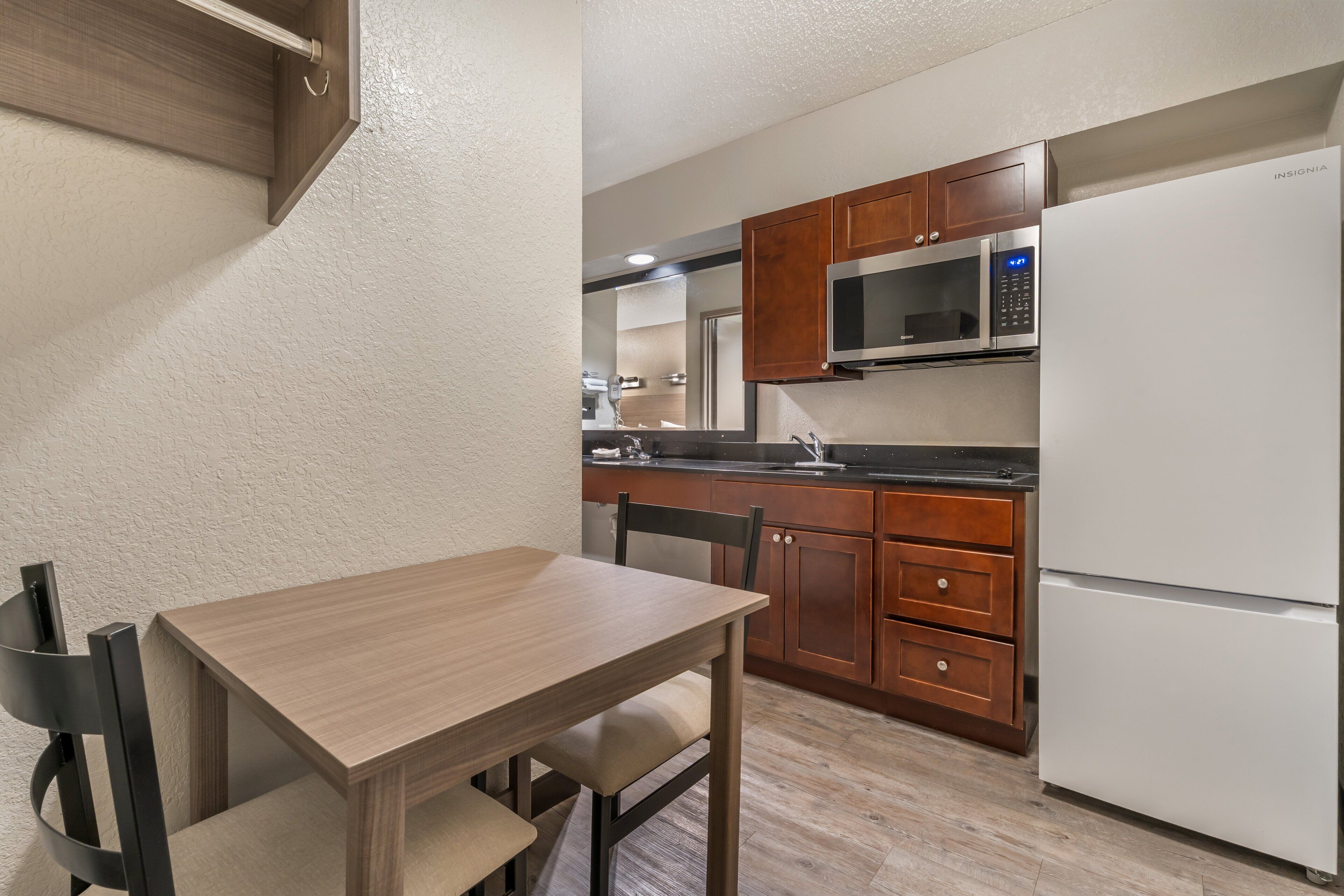 In-room safe, desk, laptop workspace, iron/ironing board