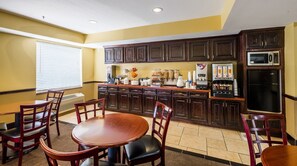 Free daily continental breakfast
