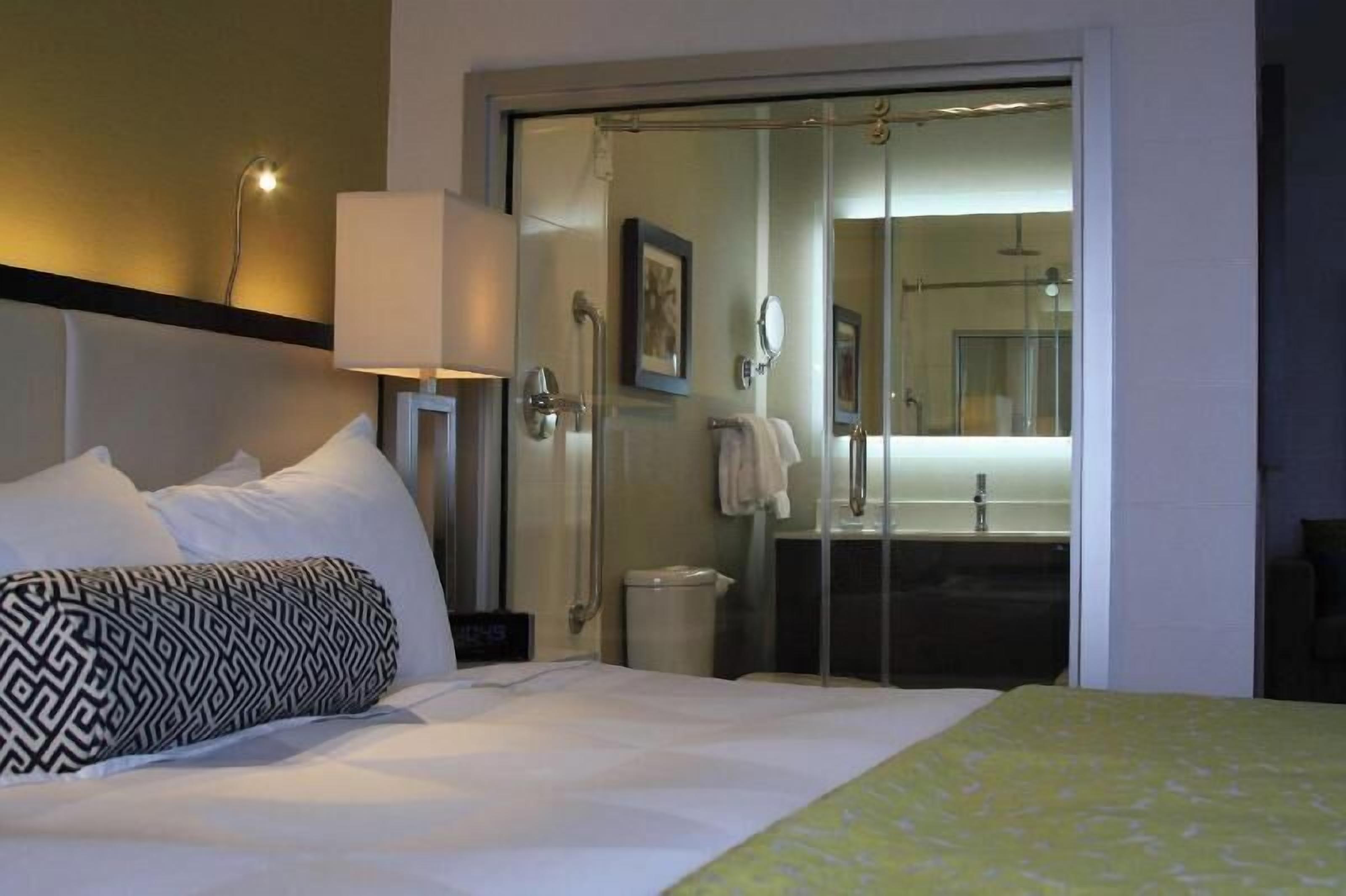 Premium bedding, pillowtop beds, in-room safe, desk