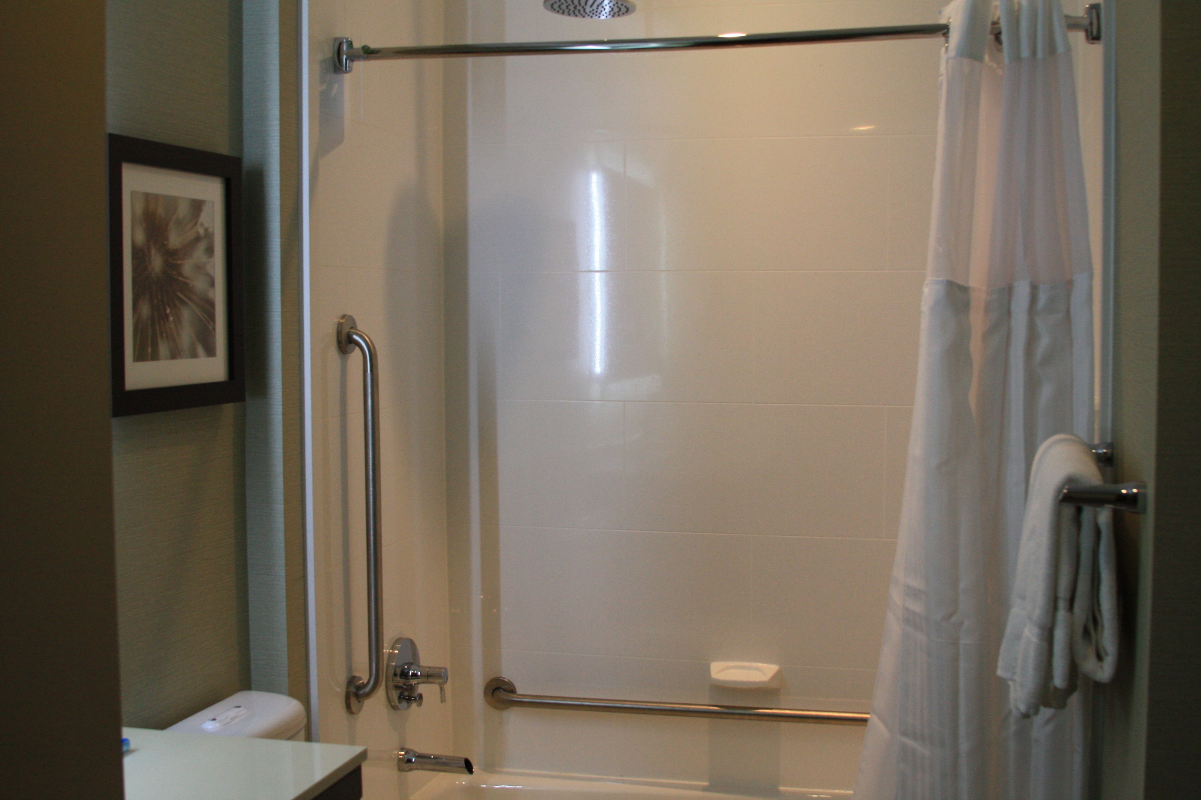 rainfall showerhead, free toiletries, hair dryer, bathrobes