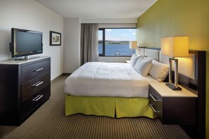 Premium bedding, pillow-top beds, in-room safe, desk - The Hollis Halifax a DoubleTree Suites by Hilton Hotel (Halifax)