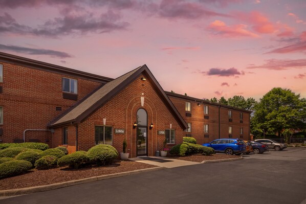 Front of property – evening/night