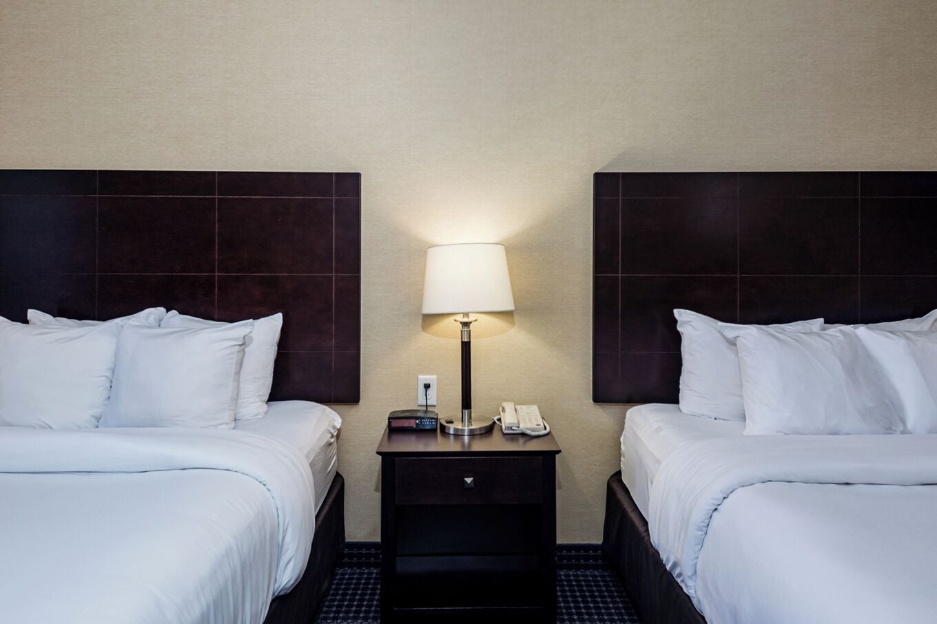 standard 2 doubles non smoking | premium bedding, iron/ironing board, free wifi, bed sheets