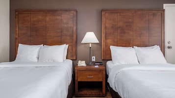 Standard 2 Doubles Non Smoking | Premium bedding, iron/ironing board, free WiFi, bed sheets