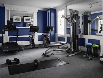 Fitness center at The Georgian Hotel