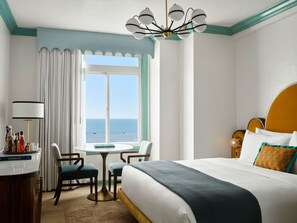 Down duvets, pillow-top beds, minibar, in-room safe