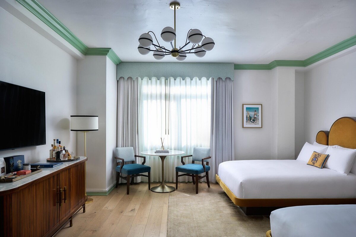 Room, 2 Queen Beds | Down comforters, pillowtop beds, minibar, in-room safe
