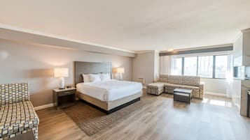 Ropa de cama hipoalergénica, escritorio y cortinas blackout