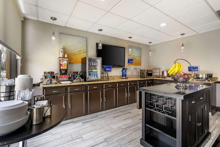 Free daily buffet breakfast. Best Western Suites