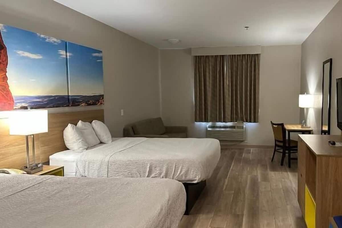 Desk, iron/ironing board, free WiFi, bed sheets