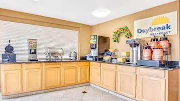 Petit déjeuner continental compris tous les jours